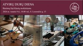 Atvirų durų diena būsimų I (9) gimnazijos klasių mokiniams